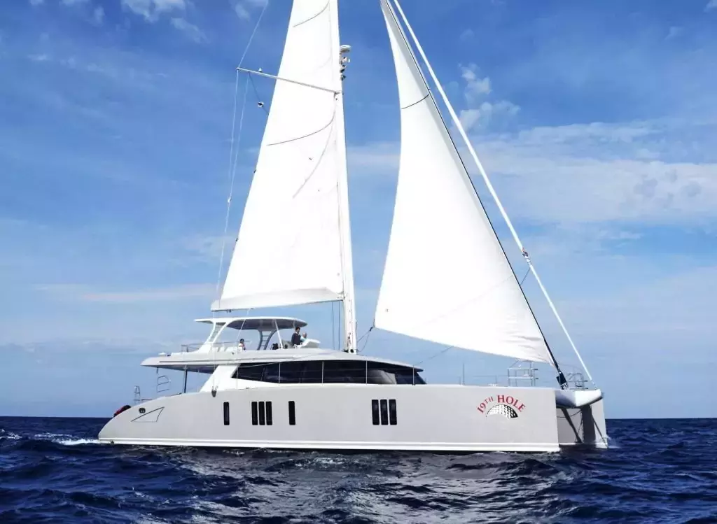 19th Hole by Sunreef Yachts - Special Offer for a private Luxury Catamaran Rental in Antibes with a crew