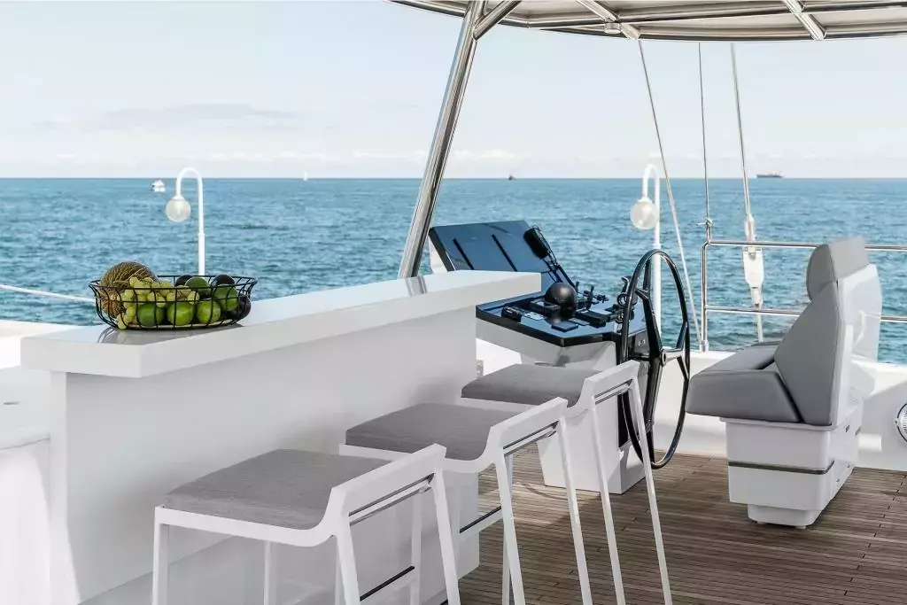 Above by Sunreef Yachts - Top rates for a Charter of a private Luxury Catamaran in British Virgin Islands
