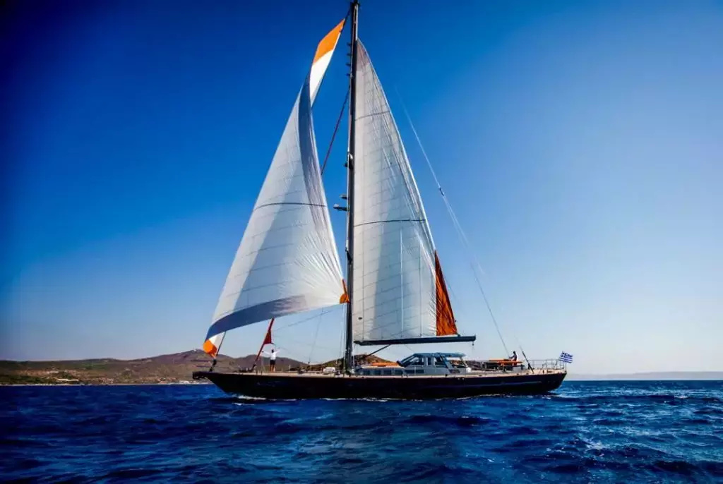 Afaet by Jongert - Special Offer for a private Motor Sailer Charter in Denia with a crew