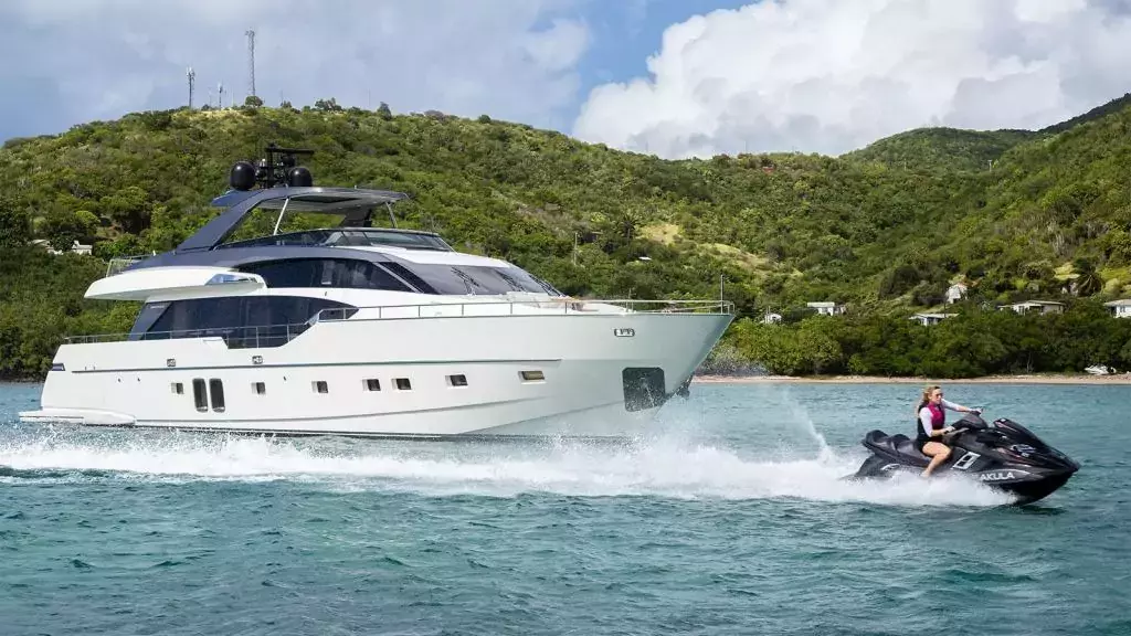 Akula by Sanlorenzo - Top rates for a Charter of a private Motor Yacht in St Barths