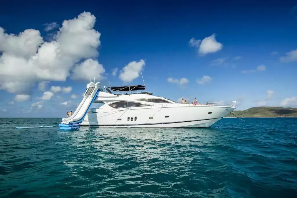 Alani by Sunseeker - Top rates for a Charter of a private Motor Yacht in French Polynesia