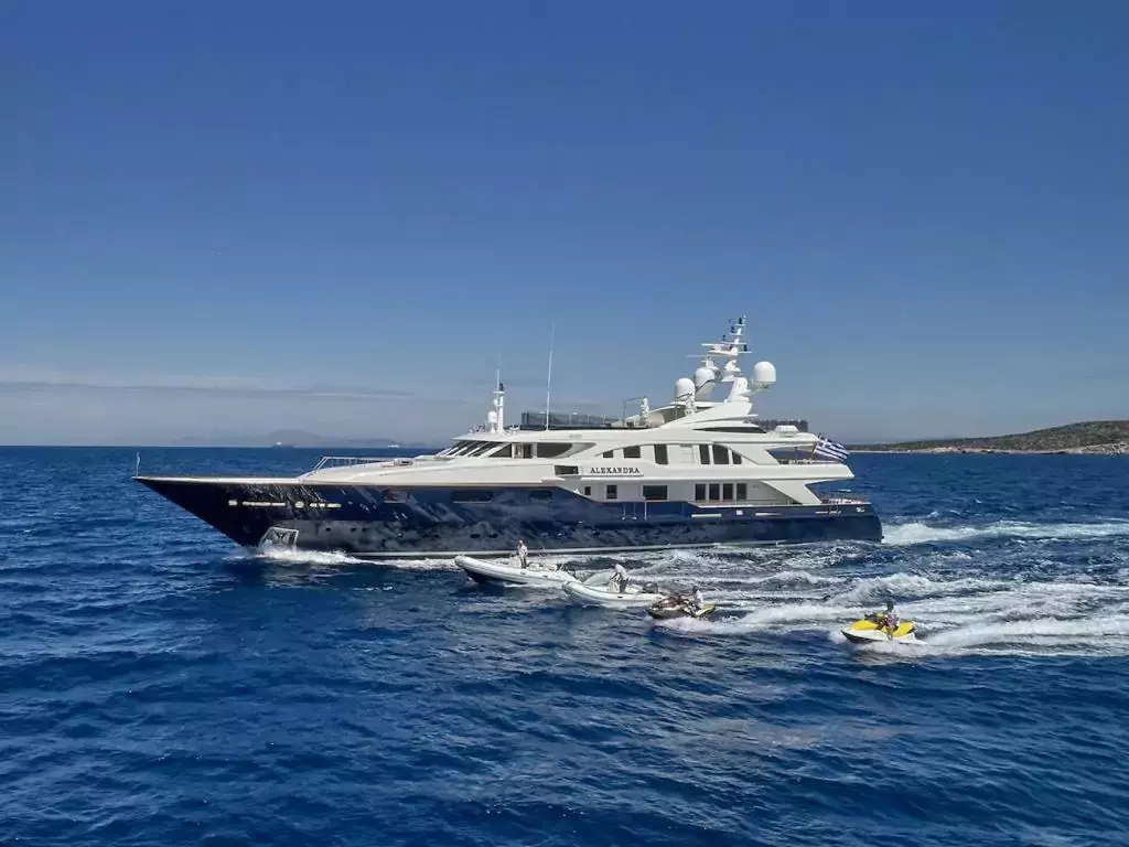 Alexandra by Benetti - Special Offer for a private Superyacht Rental in Corfu with a crew