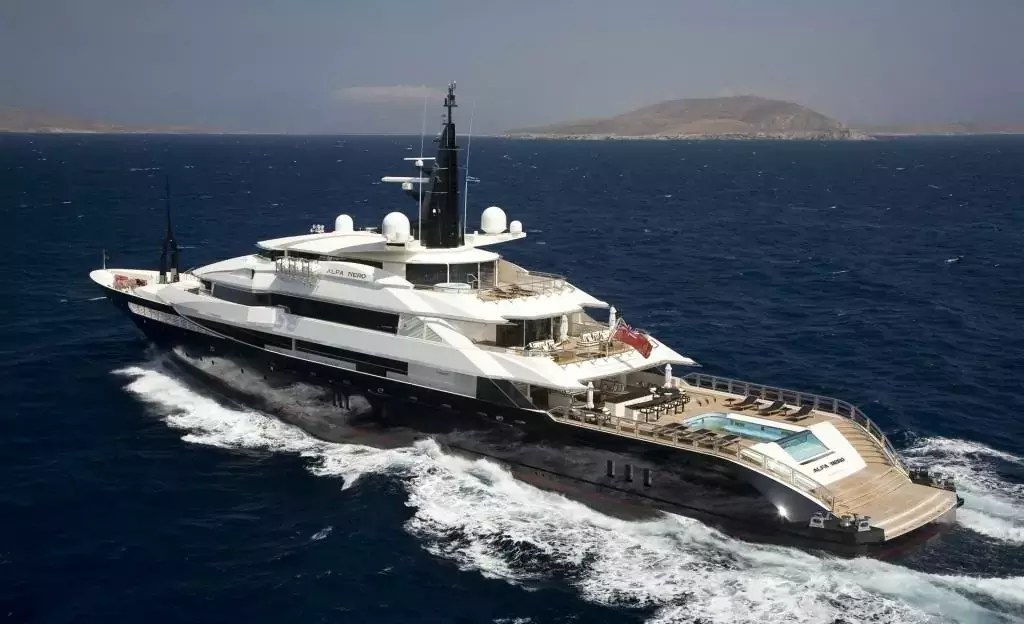 Alfa Nero by Oceanco - Top rates for a Charter of a private Superyacht in Monaco