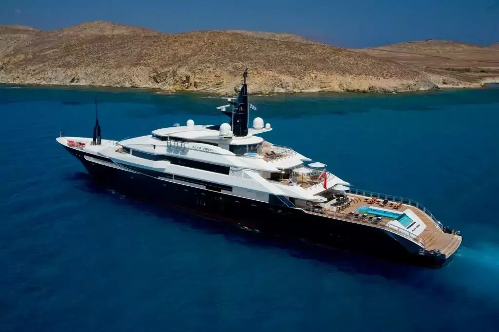 Alfa Nero by Oceanco - Top rates for a Charter of a private Superyacht in Spain