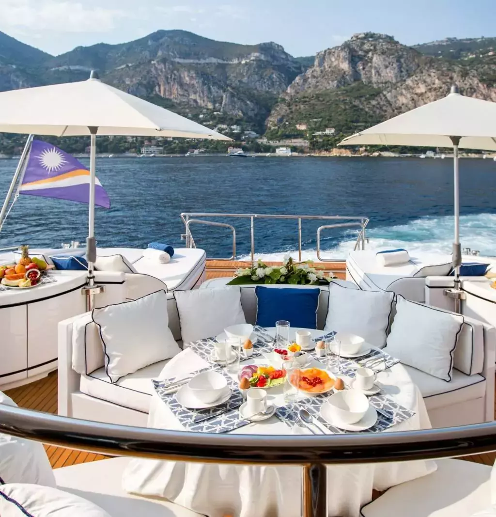 Allure by Mangusta - Special Offer for a private Motor Yacht Charter in Fort-de-France with a crew