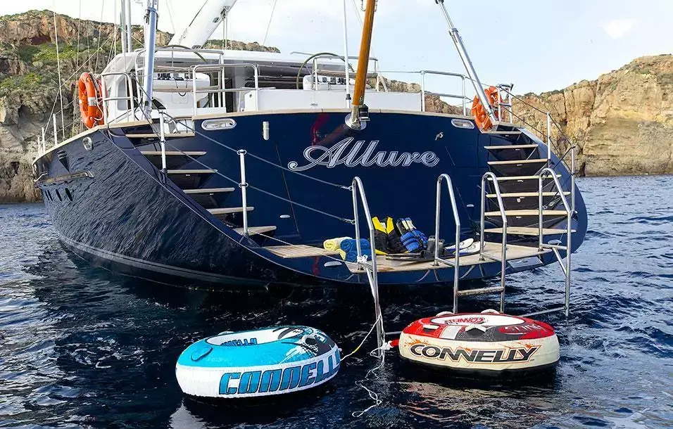 Allure A by Sterling Yachts - Special Offer for a private Motor Sailer Charter in Mykonos with a crew