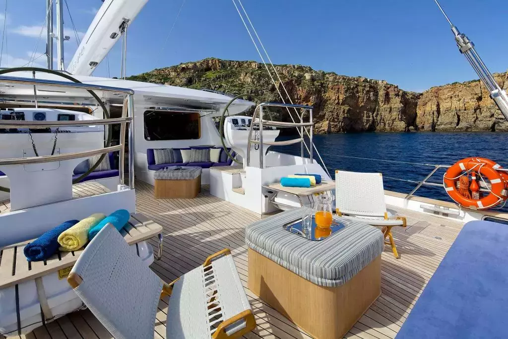 Allure A by Sterling Yachts - Special Offer for a private Motor Sailer Rental in Sardinia with a crew