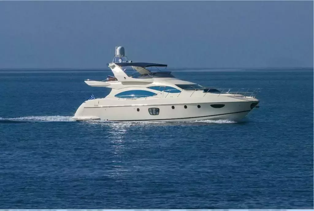 Almaz by Azimut - Special Offer for a private Motor Yacht Charter in Mykonos with a crew