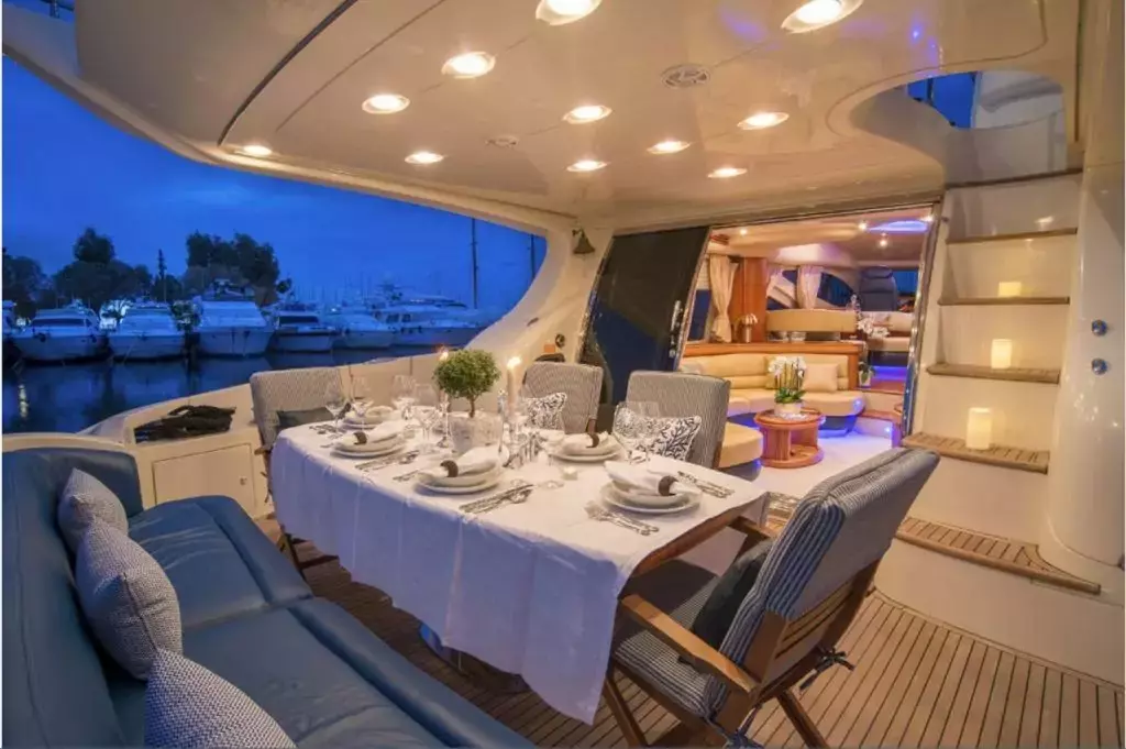Almaz by Azimut - Special Offer for a private Motor Yacht Charter in Krk with a crew
