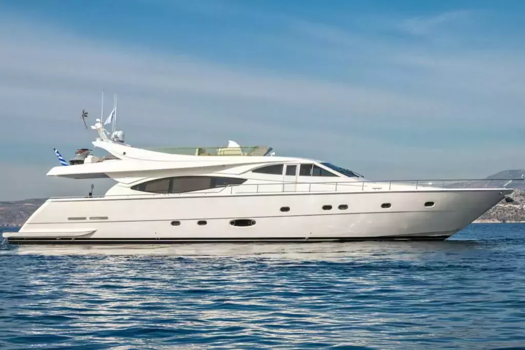 Amor by Ferretti - Special Offer for a private Motor Yacht Charter in Mykonos with a crew