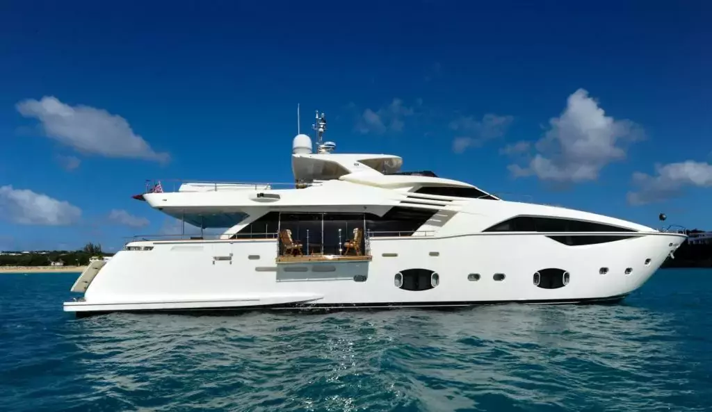 Amore Mio by Ferretti - Top rates for a Charter of a private Motor Yacht in St Lucia
