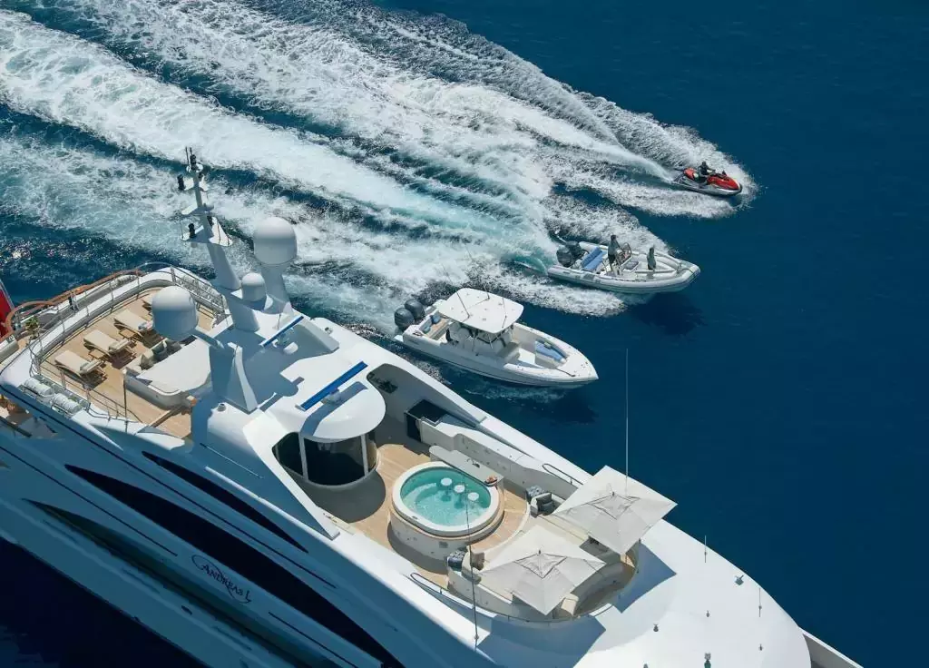Andreas L by Benetti - Top rates for a Charter of a private Superyacht in Spain