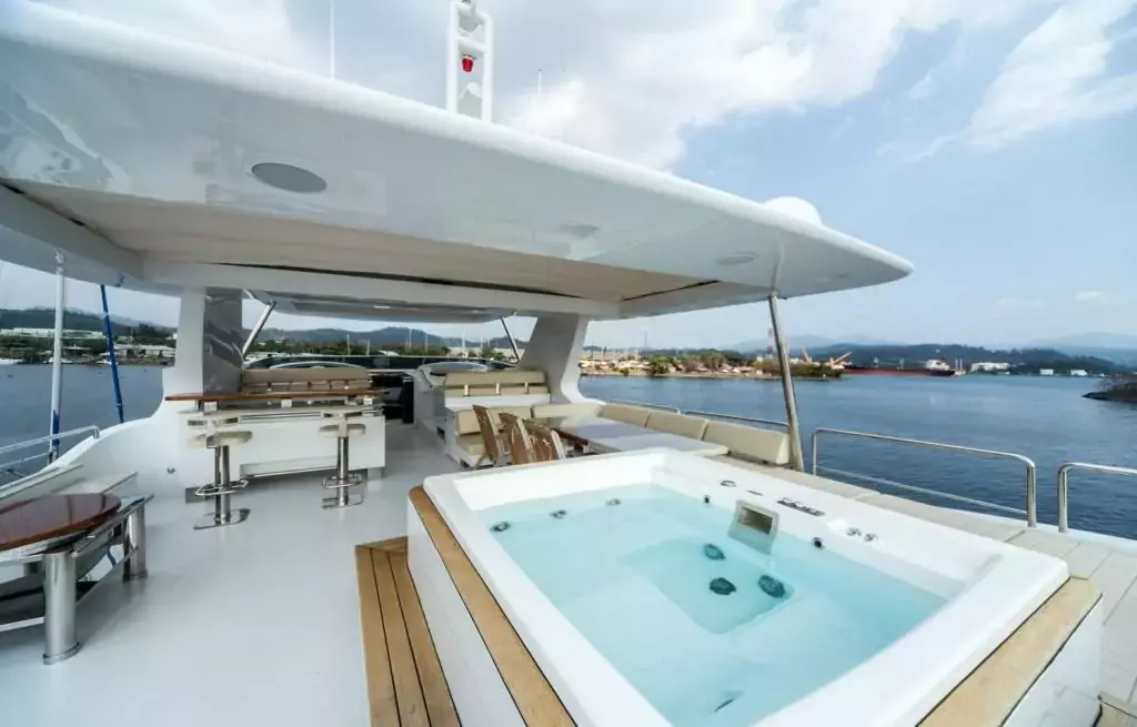 Antonia II by Azimut - Special Offer for a private Motor Yacht Charter in Cebu with a crew