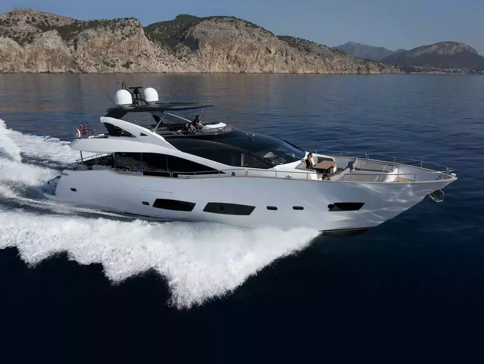 Aqua Libra by Sunseeker - Special Offer for a private Superyacht Charter in Mykonos with a crew