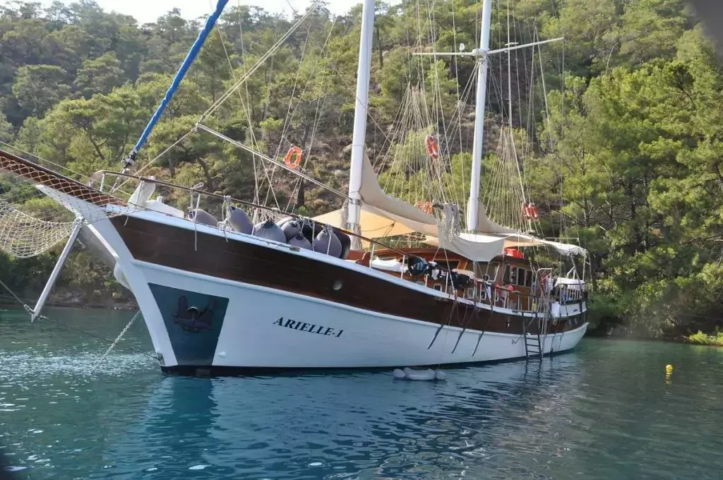 Arielle I by Bodrum Shipyard - Special Offer for a private Motor Sailer Charter in Corfu with a crew