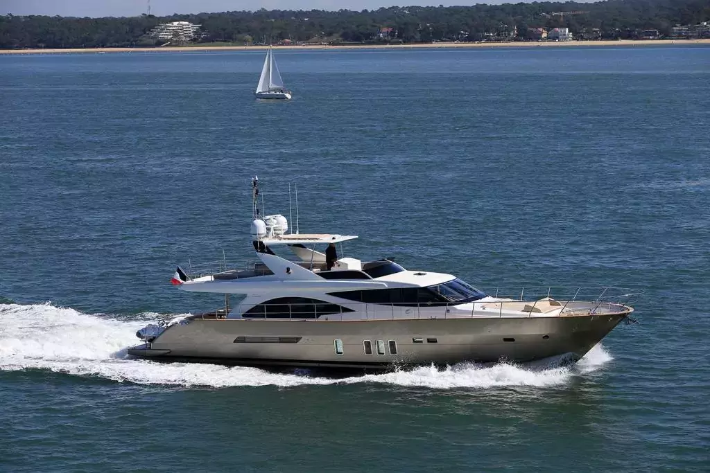 Armonee by Couach - Special Offer for a private Motor Yacht Charter in Golfe-Juan with a crew