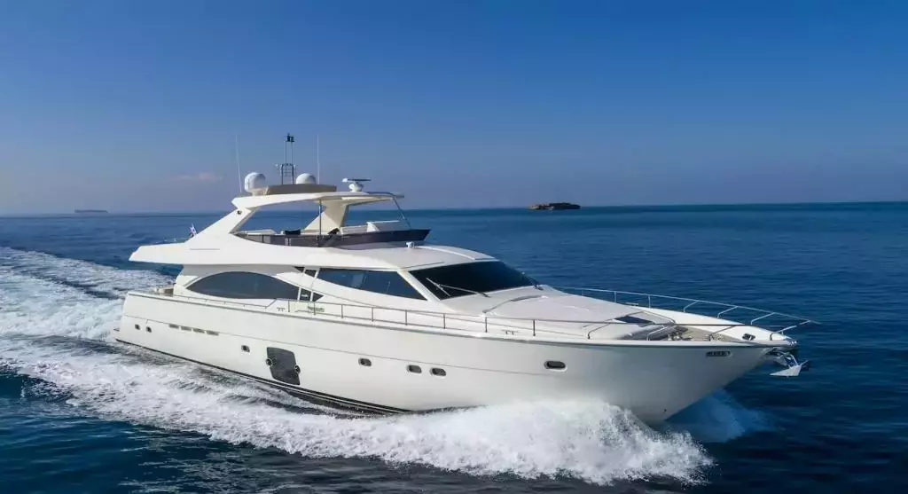Astarte by Ferretti - Special Offer for a private Motor Yacht Charter in Salamis with a crew