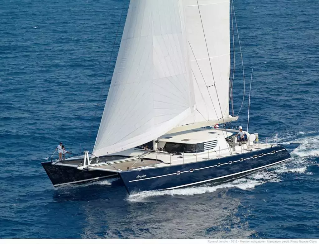 Azizam by JFA Yachts - Top rates for a Rental of a private Sailing Catamaran in Martinique