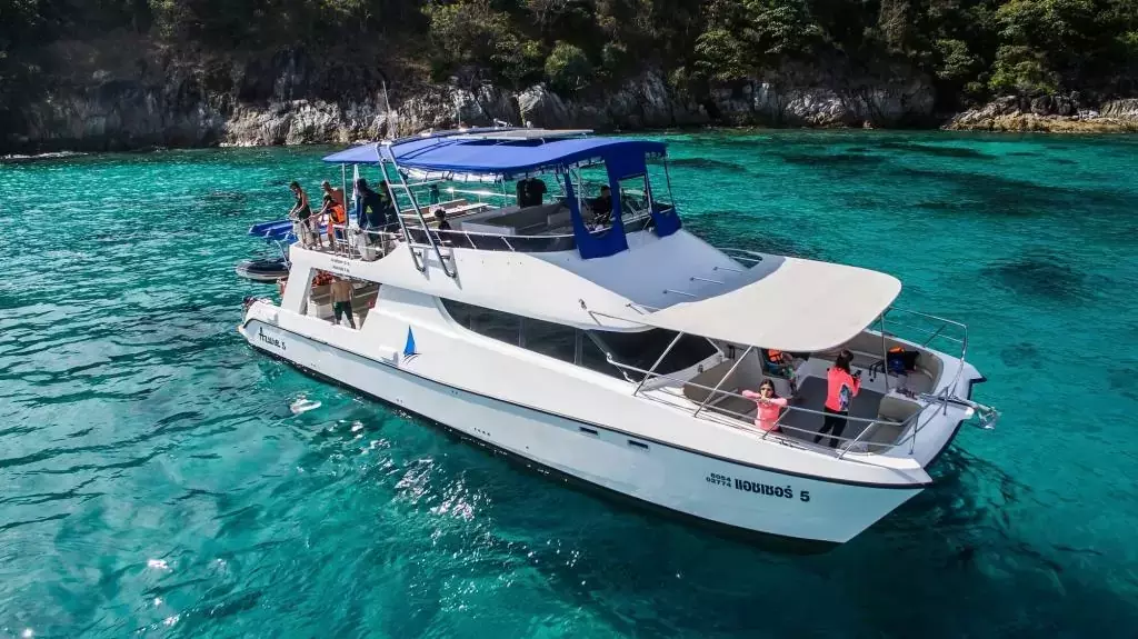 Azure 5 by Xinlong Yachts - Special Offer for a private Power Catamaran Charter in Krabi with a crew