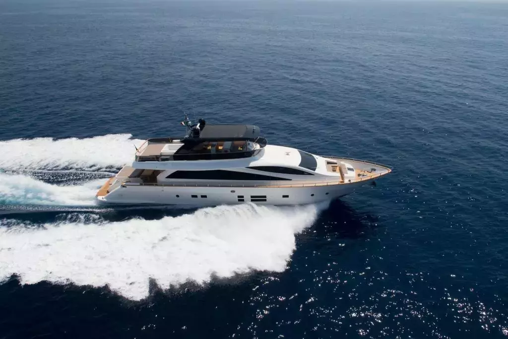 Baccarat by Amer - Special Offer for a private Motor Yacht Charter in Golfe-Juan with a crew