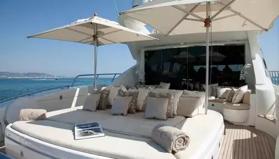 Bear Market by Mangusta - Special Offer for a private Motor Yacht Charter in Golfe-Juan with a crew