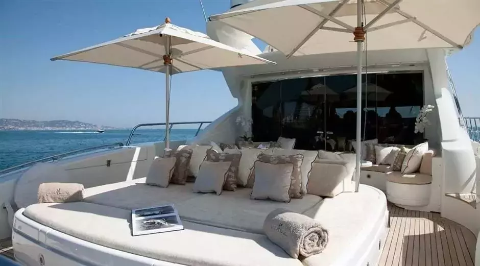 Bear Market by Mangusta - Special Offer for a private Motor Yacht Charter in Cap DAil with a crew