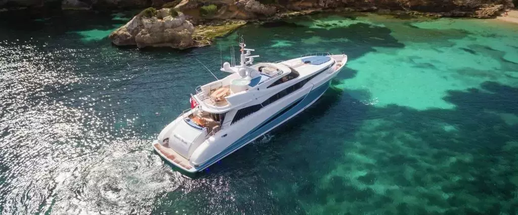 Benita Blue by Evolution Yachts - Special Offer for a private Motor Yacht Charter in Menorca with a crew