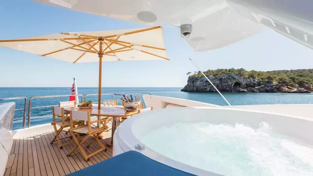 Benita Blue by Evolution Yachts - Special Offer for a private Motor Yacht Charter in Menorca with a crew