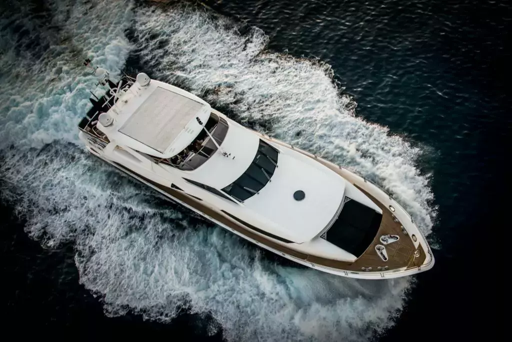 Black and White by Sunseeker - Top rates for a Charter of a private Motor Yacht in France