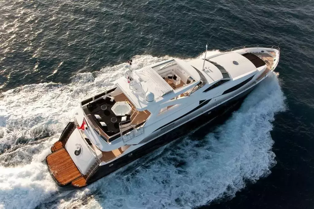 Black and White by Sunseeker - Special Offer for a private Motor Yacht Charter in Golfe-Juan with a crew