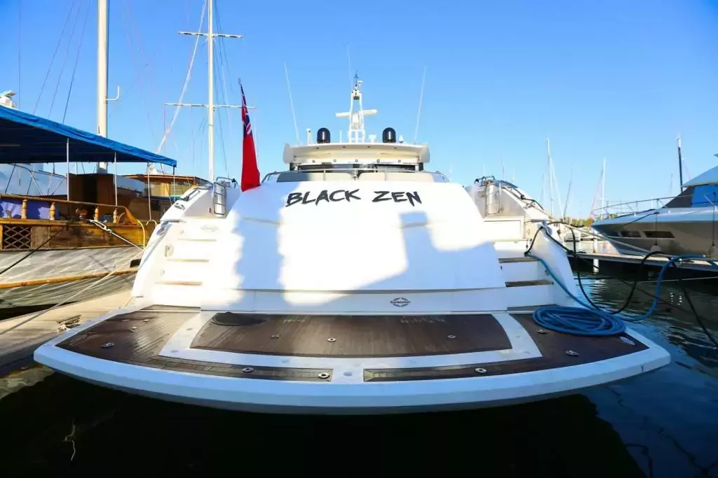 Black Zen by Sunseeker - Special Offer for a private Motor Yacht Charter in St Tropez with a crew