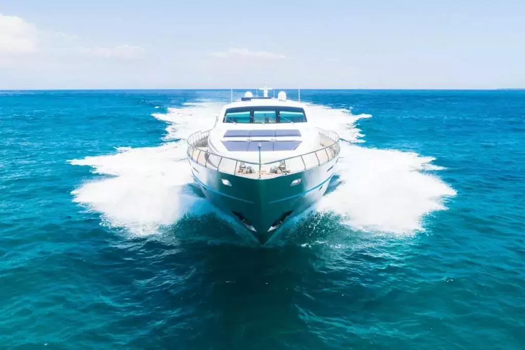 Blue Jay by Tecnomar - Top rates for a Charter of a private Superyacht in Cyprus