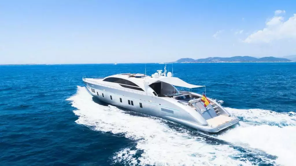 Blue Jay by Tecnomar - Special Offer for a private Superyacht Rental in Ibiza with a crew