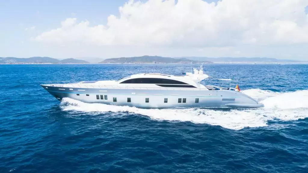 Blue Jay by Tecnomar - Special Offer for a private Superyacht Charter in Cannes with a crew