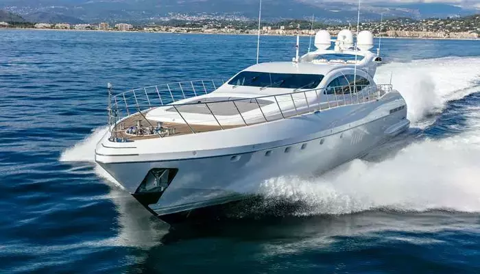 BO by Mangusta - Special Offer for a private Motor Yacht Charter in Naples with a crew