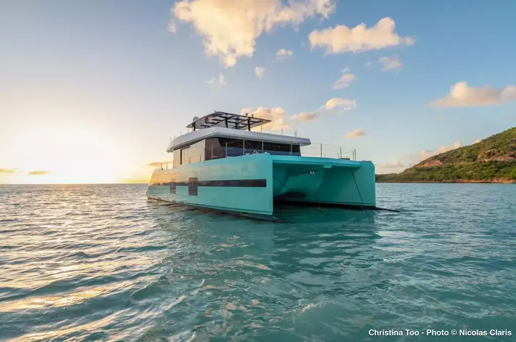 Christina Too by Sunreef Yachts - Top rates for a Rental of a private Power Catamaran in Barbados