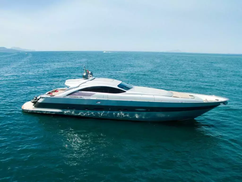 Cinque by Pershing - Special Offer for a private Motor Yacht Charter in Golfe-Juan with a crew