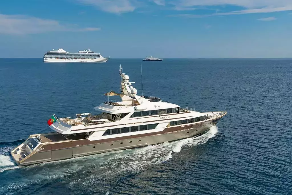 Cloud Atlas by Lloyds Ships - Special Offer for a private Superyacht Charter in Golfe-Juan with a crew