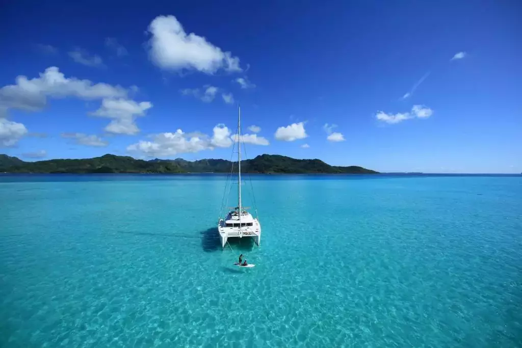 Senso by Lagoon - Special Offer for a private Sailing Catamaran Rental in Bora Bora with a crew