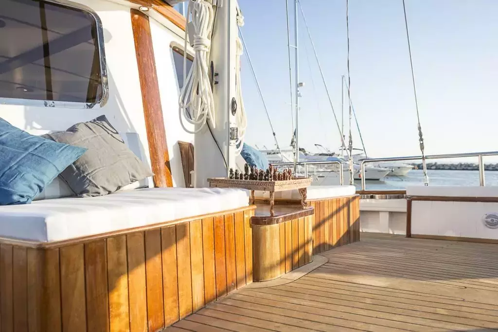 Cosmos Sailor by Turkish Gulet - Special Offer for a private Motor Sailer Charter in Salamis with a crew