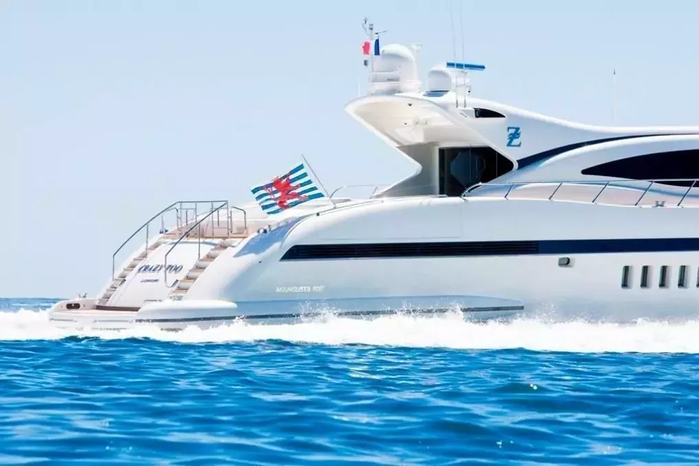 Crazy Too by Mangusta - Top rates for a Charter of a private Motor Yacht in Italy