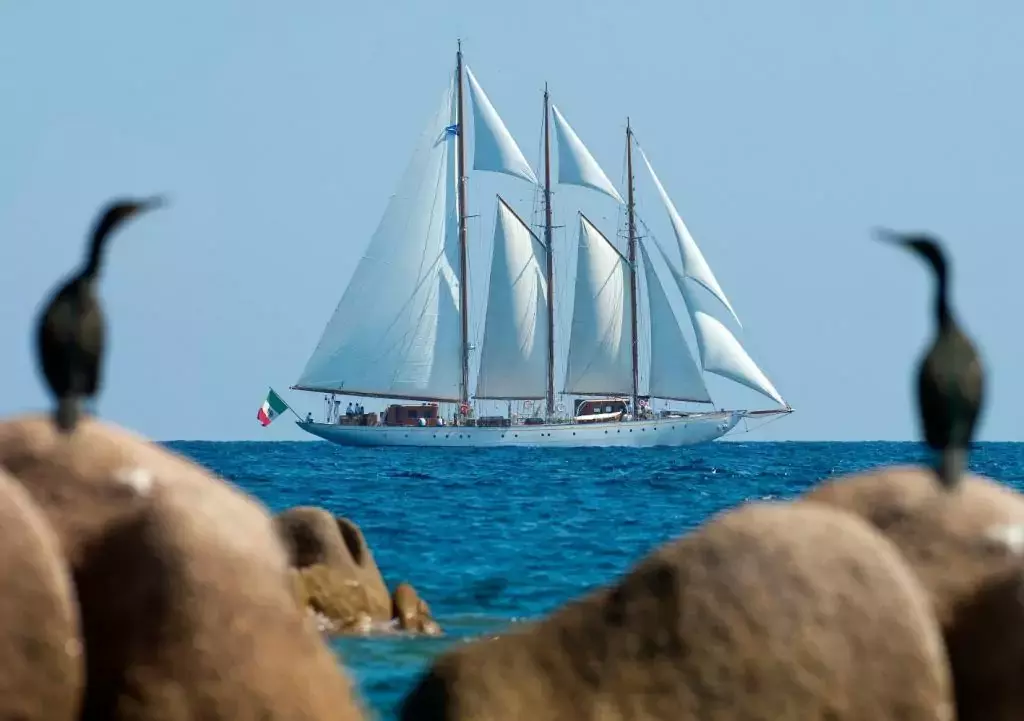 Croce del Sud by Martinolich - Special Offer for a private Motor Sailer Rental in Cannes with a crew