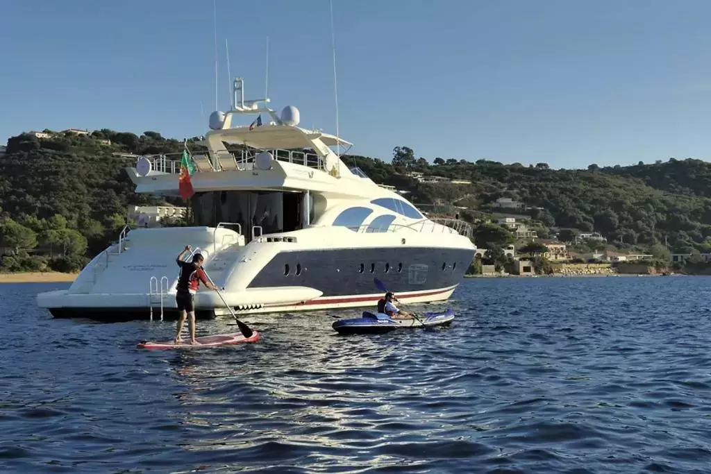 Crystal by Azimut - Special Offer for a private Motor Yacht Charter in Corsica with a crew