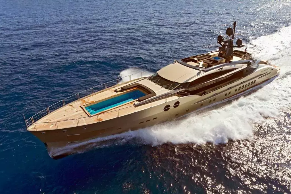 DB9 by Palmer Johnson - Special Offer for a private Superyacht Charter in Sardinia with a crew