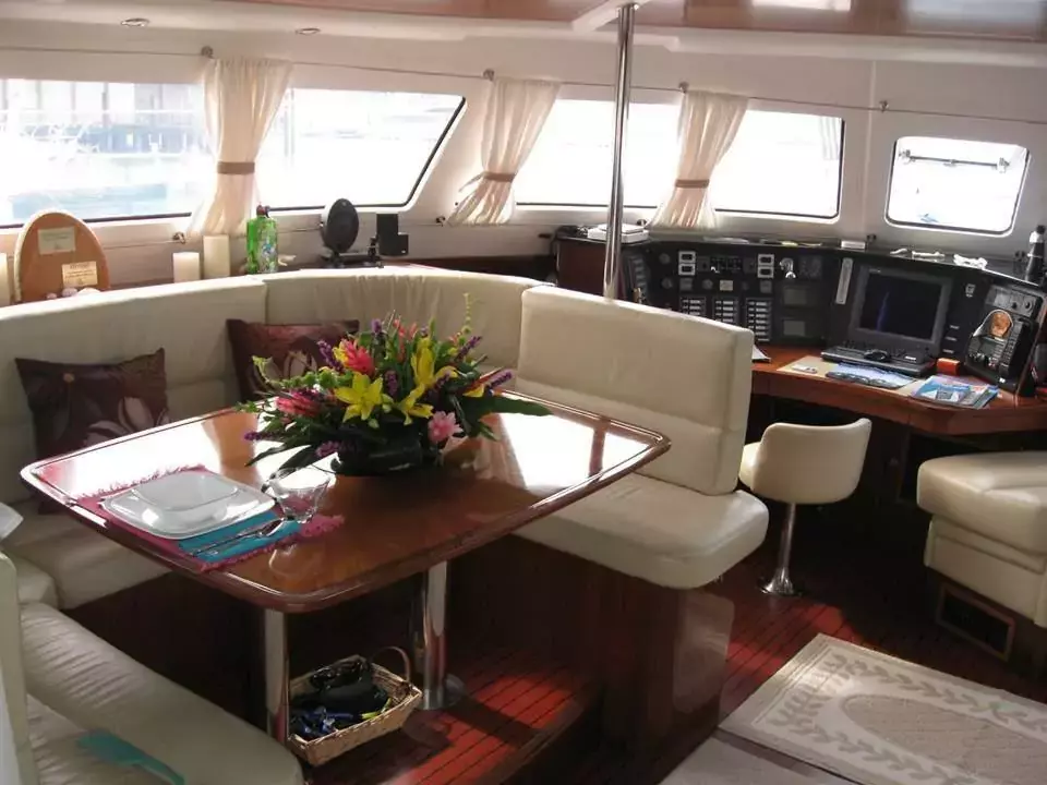 Delphine by Fountaine Pajot - Top rates for a Rental of a private Sailing Catamaran in St Martin