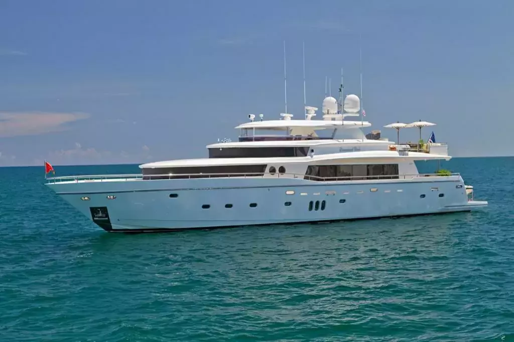 Diamond Girl by Johnson Yachts - Special Offer for a private Motor Yacht Charter in Simpson Bay with a crew