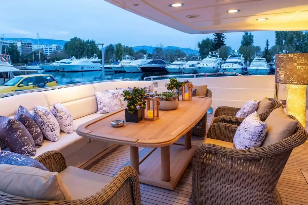 Divine by Posillipo - Special Offer for a private Motor Yacht Charter in Mykonos with a crew