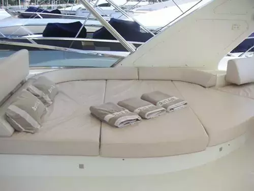Don't Ask by Azimut - Special Offer for a private Motor Yacht Charter in Antibes with a crew