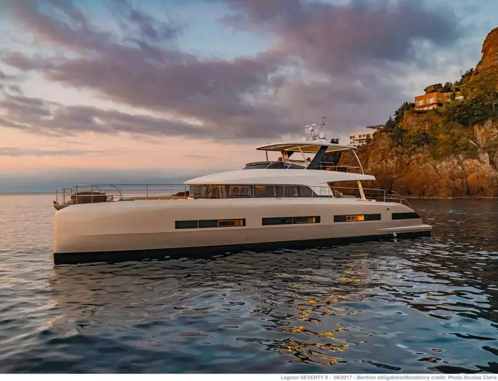 Double Seven by Lagoon - Top rates for a Charter of a private Luxury Catamaran in St Lucia