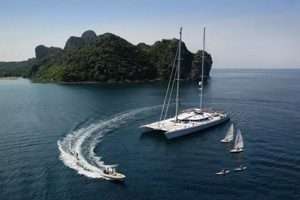 Douce France by Alumarine - Special Offer for a private Sailing Catamaran Rental in Bali with a crew